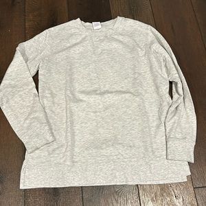 Crew neck cozy sweatshirt